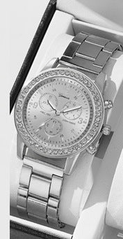 Women’s Diamond Three-Eye Watch