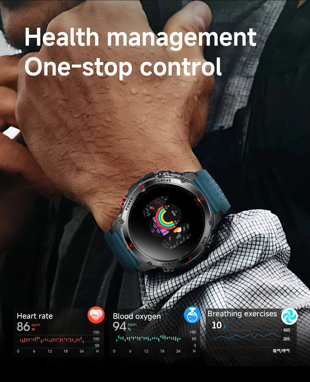 T-Rex 3 GPS Smart Watch for Men