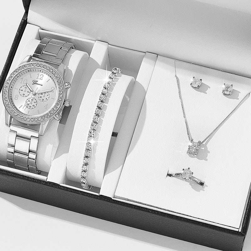Women’s Diamond Three-Eye Watch