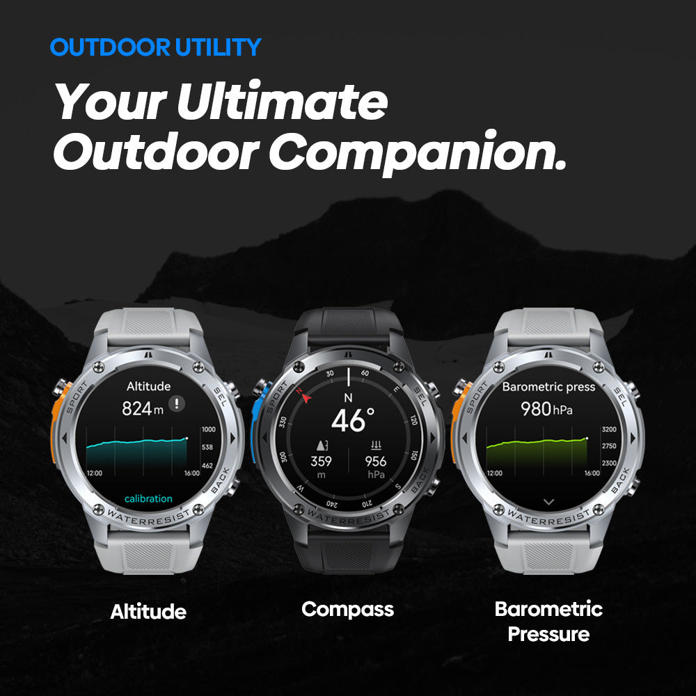 PS Smartwatch with Altimeter & Bluetooth Call”