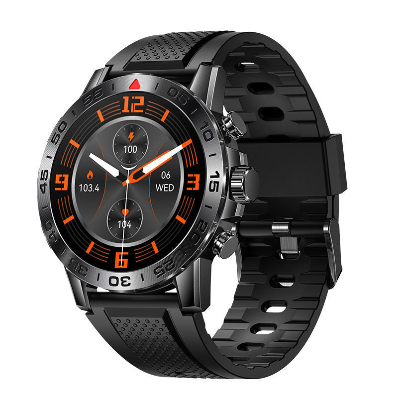 "Bluetooth Smartwatch – Calls, Music, Heart Rate & Multi-Sport"
