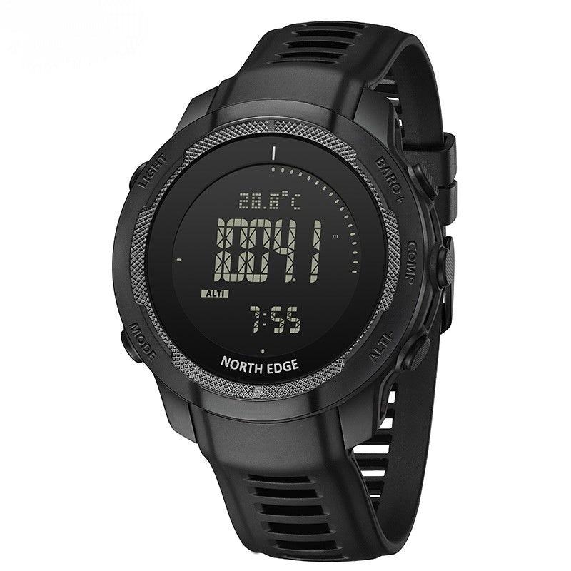 Rugged Carbon Fiber Watch for Hiking & Swimming”
