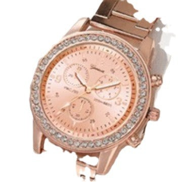 Women’s Diamond Three-Eye Watch