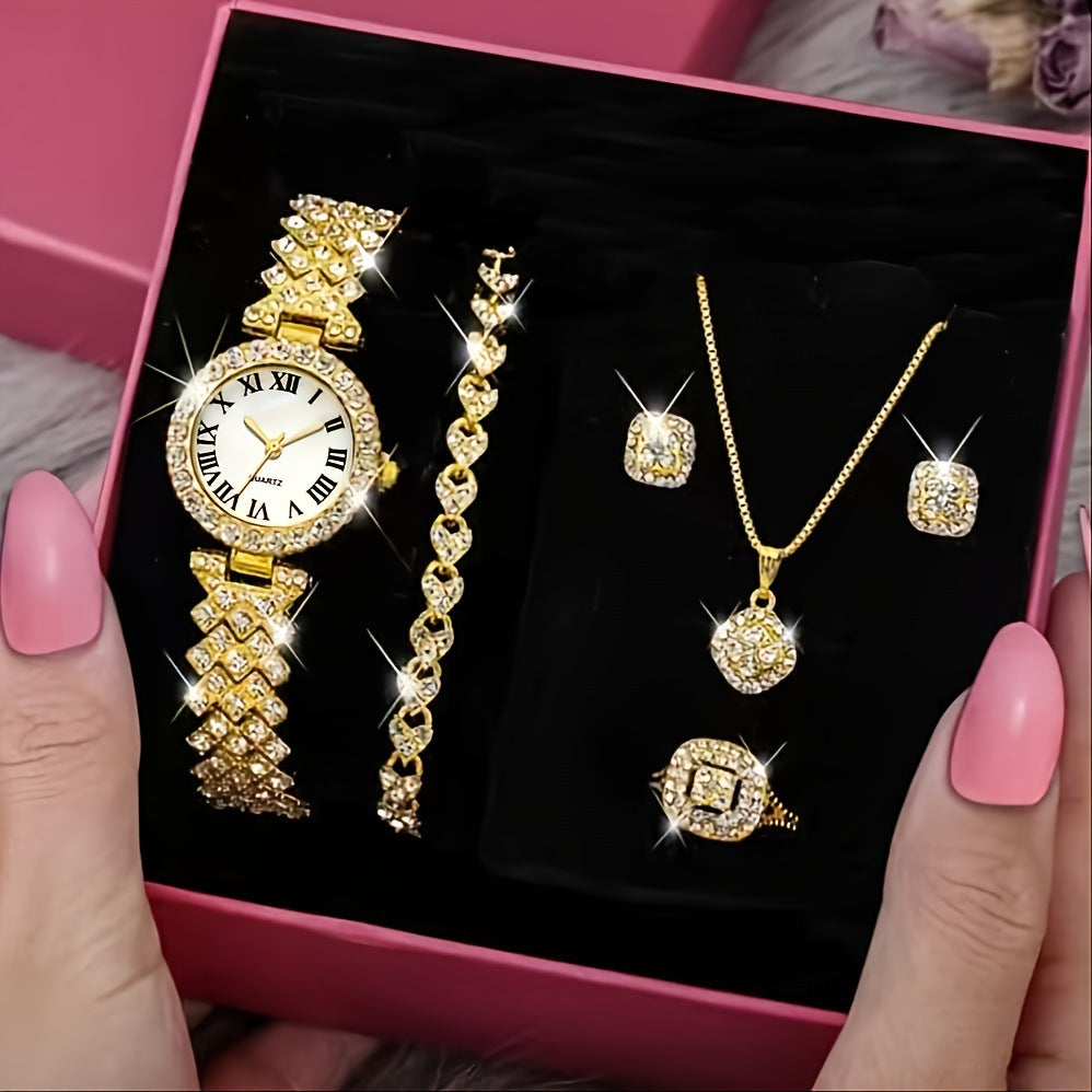 Glamour Diamond Bracelet Timepiece