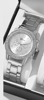 Women’s Diamond Three-Eye Watch