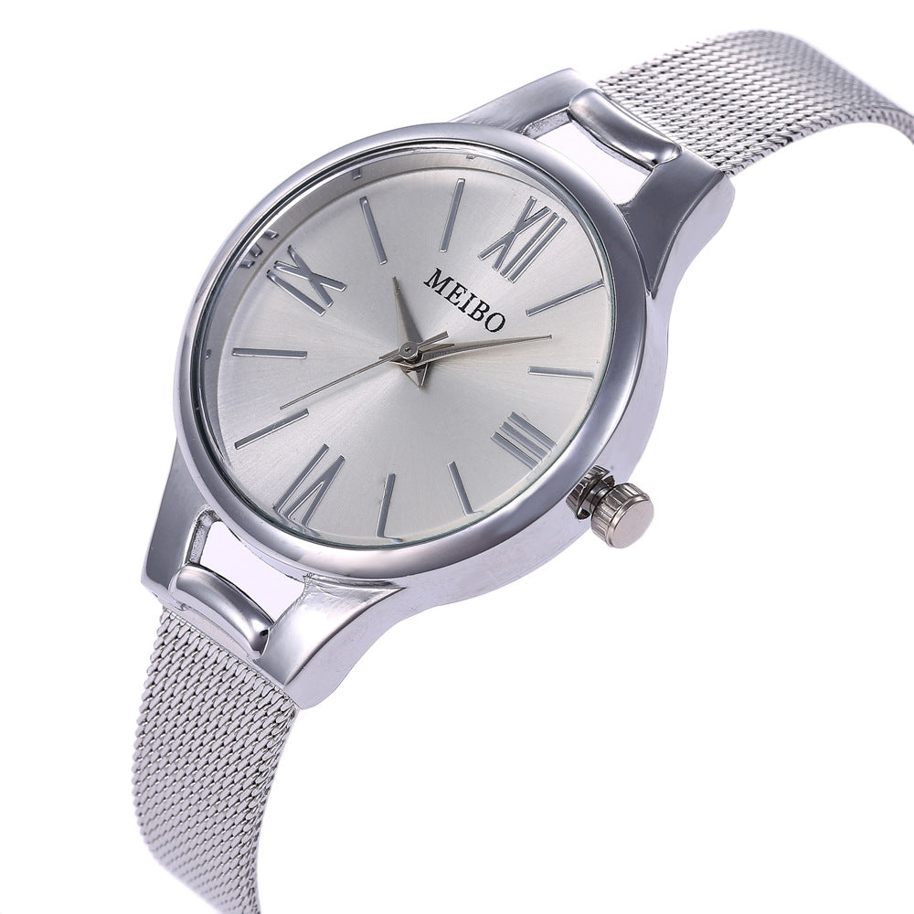 Harmony Luxe Rose Gold Mesh Women’s Watch