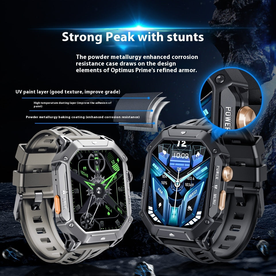 All-in-One Sports Smart Watch with GPS & Voice Control