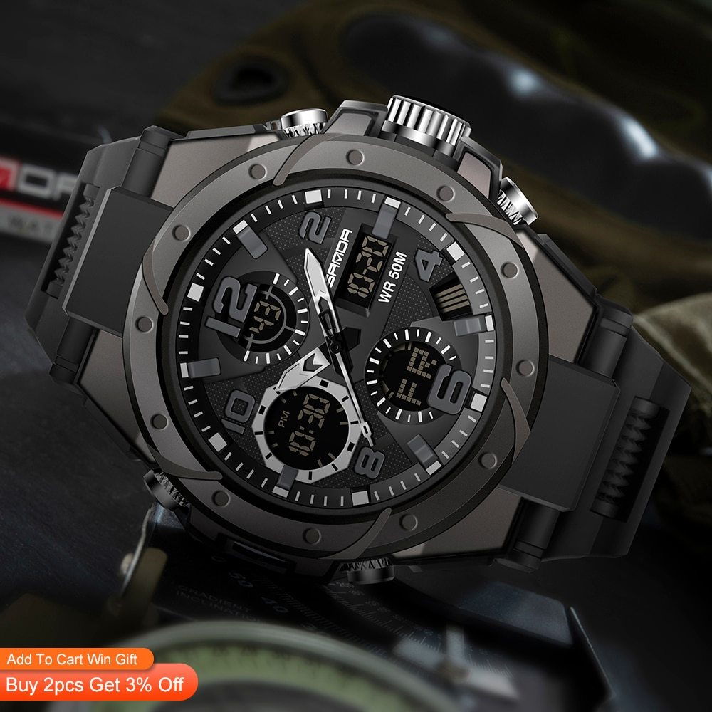 SANAD Premium Military Sports Wristwatch