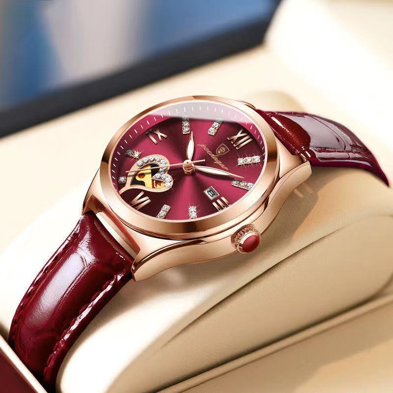 “Elegant Automatic Mechanical Watch for Female Students – Stylish & Reliable”