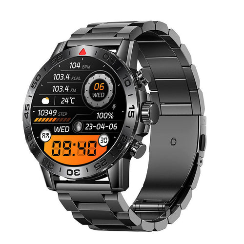 "Bluetooth Smartwatch – Calls, Music, Heart Rate & Multi-Sport"