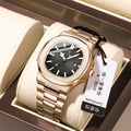 Thin Waterproof Quartz Timepiece