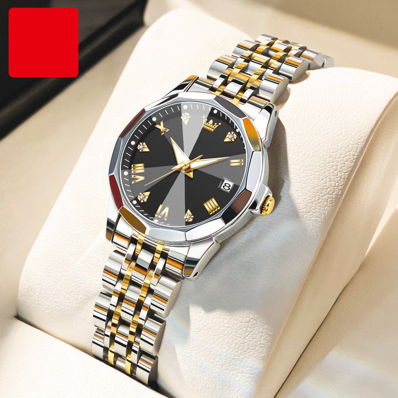 "Elegant Women's Waterproof Quartz Watch – Stylish & Durable"