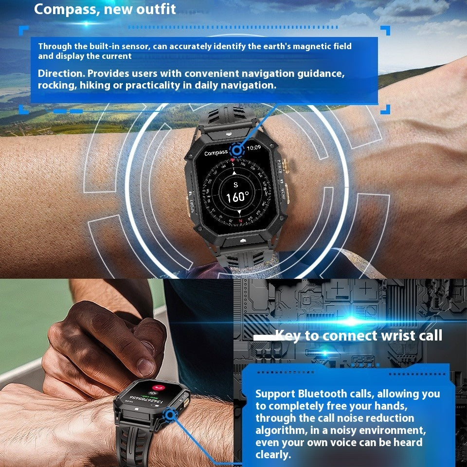 All-in-One Sports Smart Watch with GPS & Voice Control