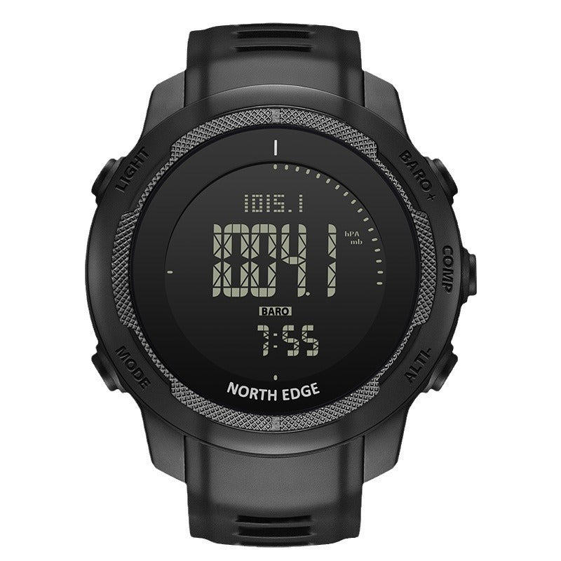 Rugged Carbon Fiber Watch for Hiking & Swimming”