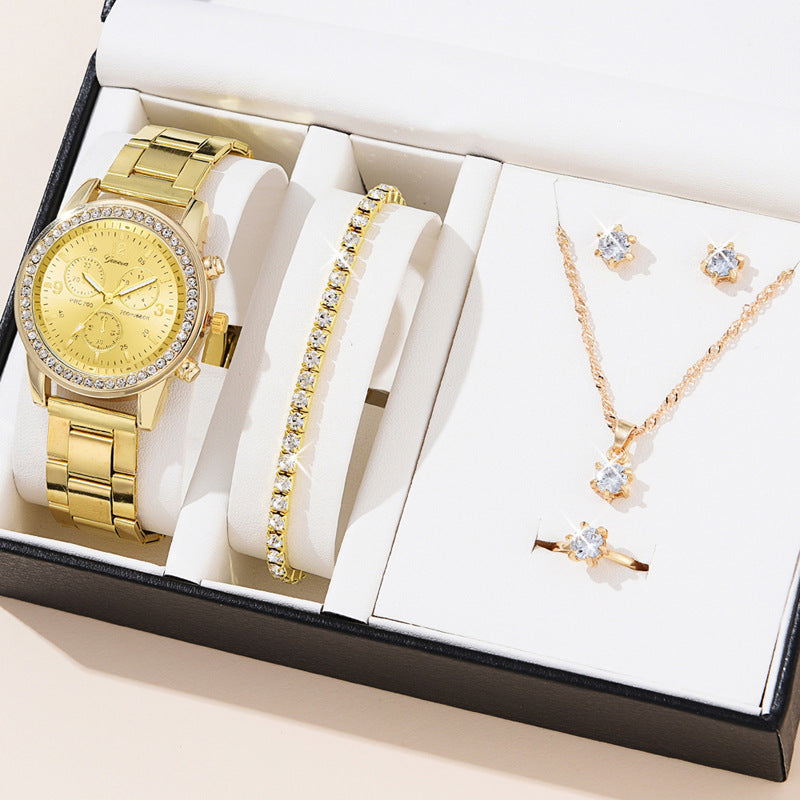 Women’s Diamond Three-Eye Watch