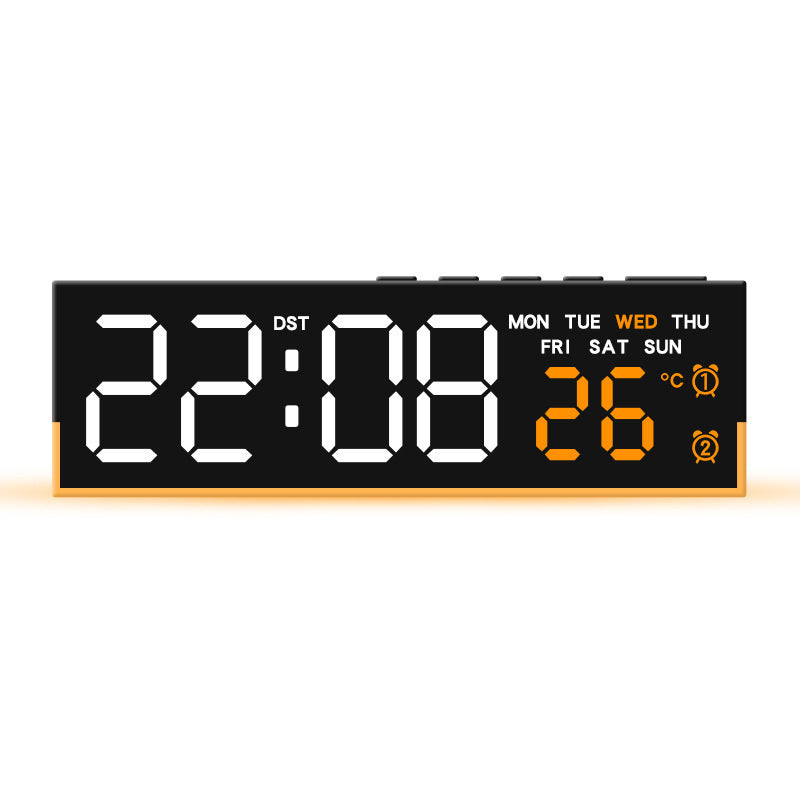 "Sleek LED Digital Clock – Stylish & Versatile"